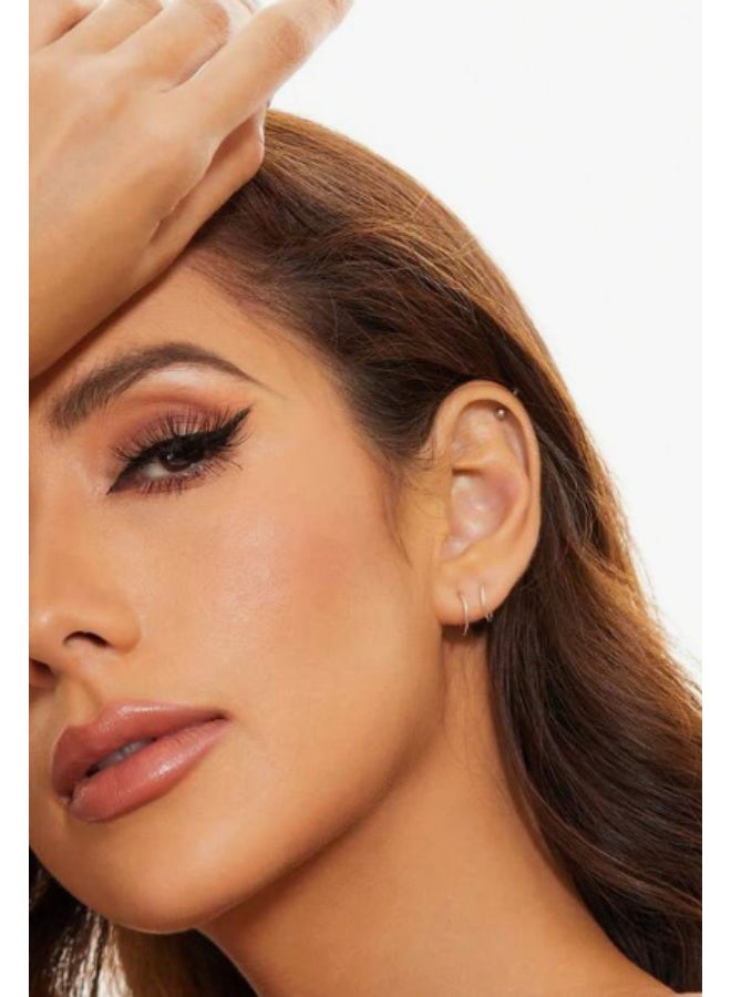 40pcs Piercings Jewelry Stainless Steel Belly, Ear & Nose Studs Hoops for Body Belly Piercing - Image 4