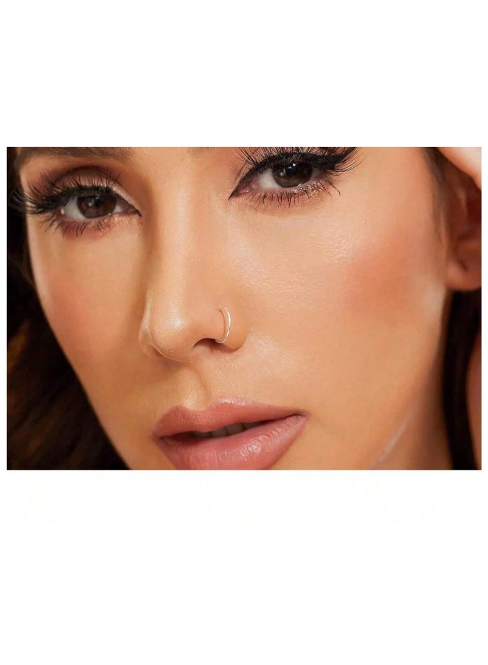 40pcs Piercings Jewelry Stainless Steel Belly, Ear & Nose Studs Hoops for Body Belly Piercing - Image 1