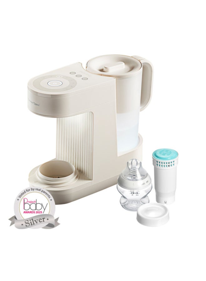 Perfect Prep Machine, Baby Bottle Formula Feed Maker with Antibacterial Water Filter, App Support, Day & Night Feed-Friendly Features, Chalk