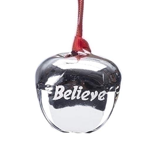 Roman Believe Polar Express Bell Ornament by Roman Inc., Silver, Size: 1.5" - Image 3