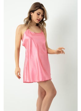 DoReMi Back Strap Mini Satin Nightgown  - Image 3
