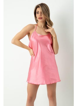 DoReMi Back Strap Mini Satin Nightgown  - Image 4