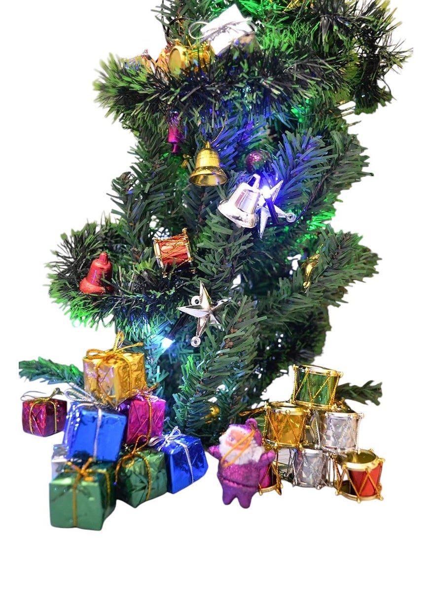 RASHRI ; One For All RASHRI 50 Pcs Christmas Mini Ornaments Decoration Set Christmas Tree Decoration Items Christmas Decorations Christmas Decorations for Tree Christmas Ornaments Christmas Decor  - Image 4