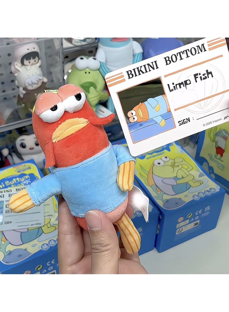 general Bikini Bottom Residents Limp Doll Creative Doll Plush Doll - Image 1