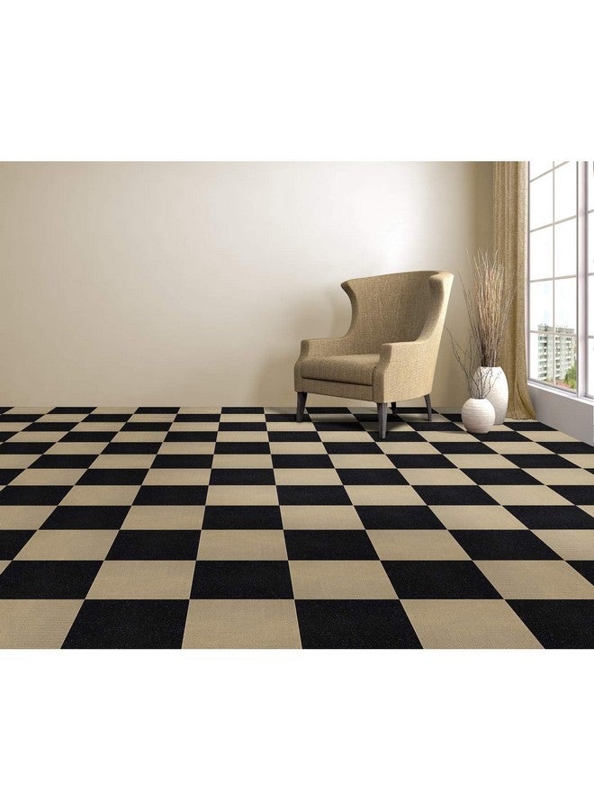 Achim Home Furnishings Nexus Self Adhesive 12-Inch Carpet Floor Tiles, 12 Tiles - 12" x 12", Jet Black - Peel & Stick, DIY Flooring for Kitchen, Dining Room, Bedrooms & Bathrooms by Achim Home Decor  - Image 4