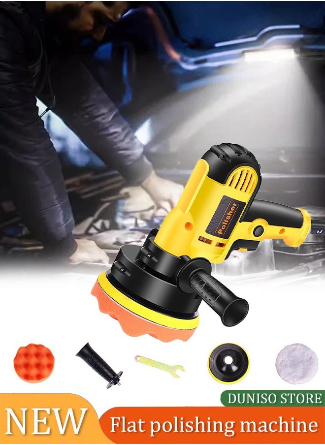 Generic - Buffer Polisher, Car Polisher 220V 700W 5" Variable Speed Polisher Kit with 60-3700rpm/min Detachable Handle Rotary Car Buffer Polisher Waxer, for Boat,Car Polishing and Waxing - Image 1