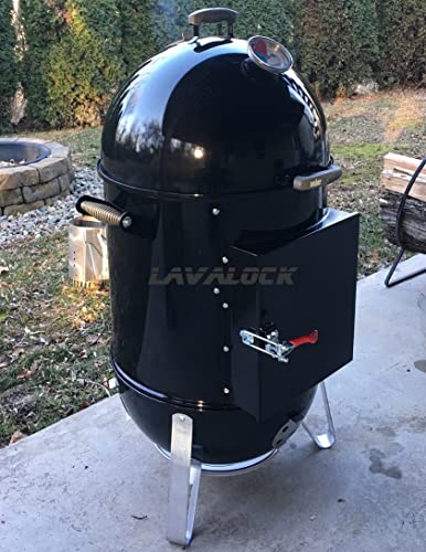 LavaLock Quick Coal™ fits WSM 18.5 Charcoal Access Door for Weber Smokey Mountain Accessory by LavaLock® - Image 2