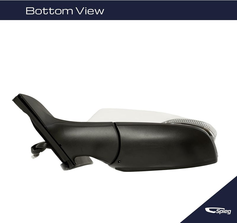 Spieg TO1320295 Driver Side Mirror for 2014-2018 Toyota Corolla - Left Side View Mirror Assembly with Power Adjustment, Heated Glass, Turn Signal Light - Image 5