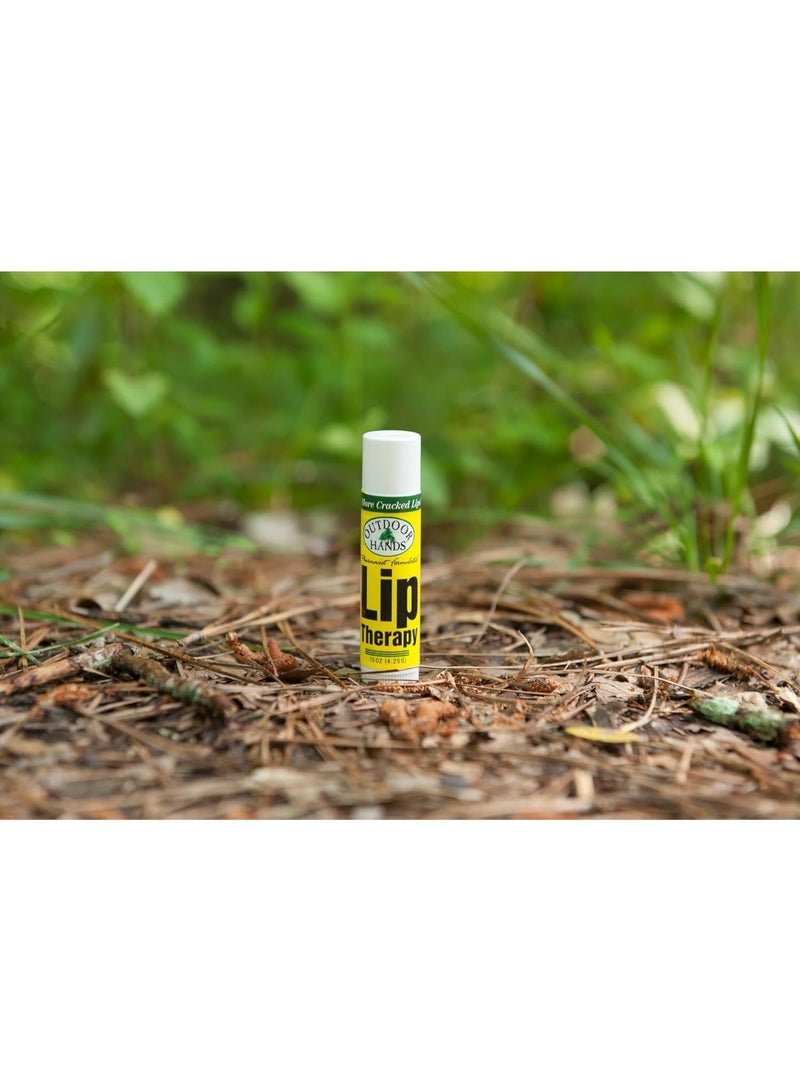 Outdoor Hands Lip Therapy, Shea Butter, Coconut Oil & Blackberry Seed Oil - 2pack by Outdoor Hands - Image 2