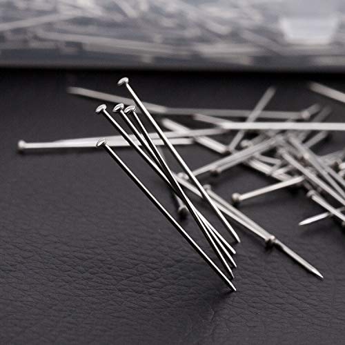 AIEX 1000 Pieces 1 Inch Sewing Pins Head Pins Fine Satin Pin Straight for Dressmaker Jewelry Craft Sewing Projects - Image 3