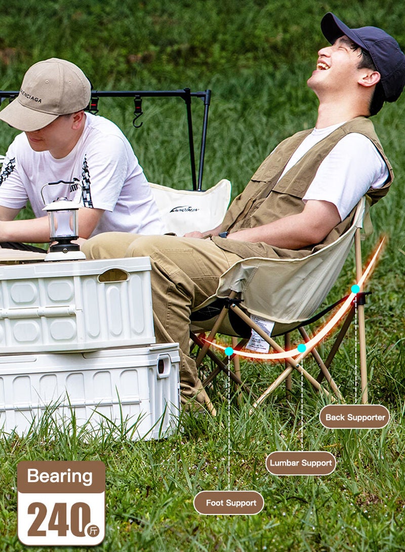 Whotman Outdoor Camping Equipment Folding Chair Stool 55*47*66CM - Image 3