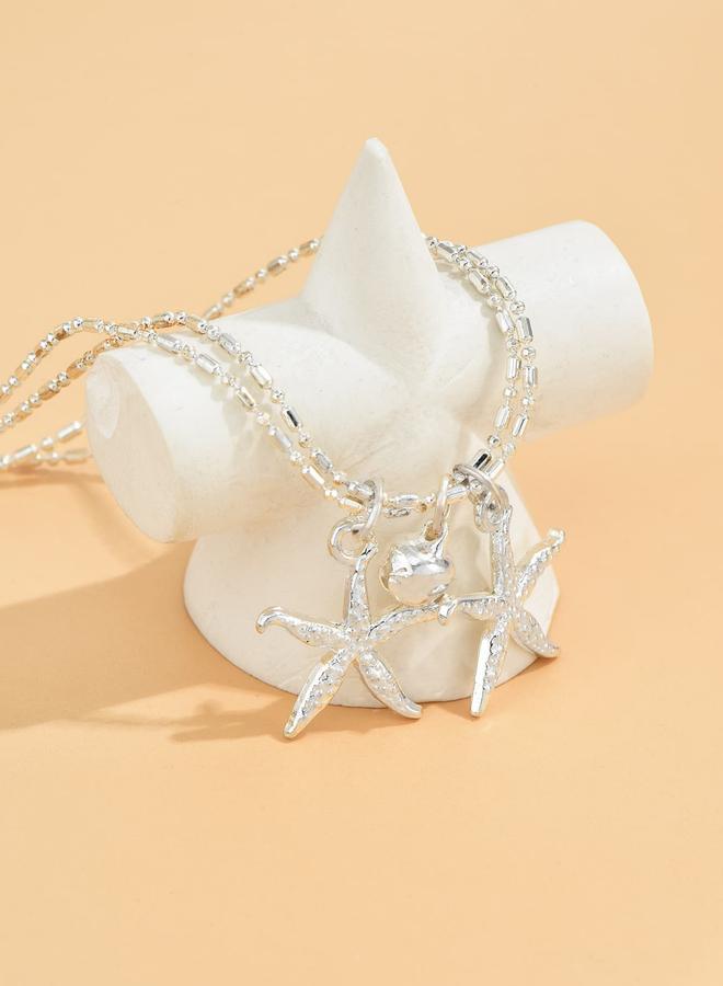 Take Two Dual Chain Star-Shaped Anklet - Image 2
