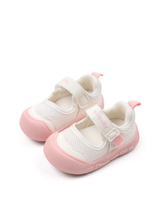 MiYuebb Summer New Baby Shoes 0 To 2 Years Old Baby Mesh Soft Sole Non-slip Toddler Shoes Fashionable Kidsren's Shoes - Image 1
