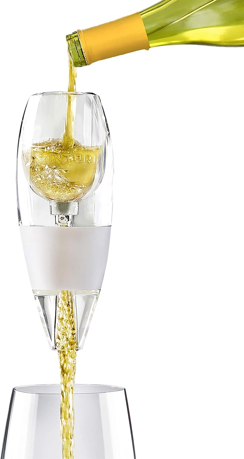 Vinturi V1020 Classic Essential White Wine Aerator Pourer an - Image 1