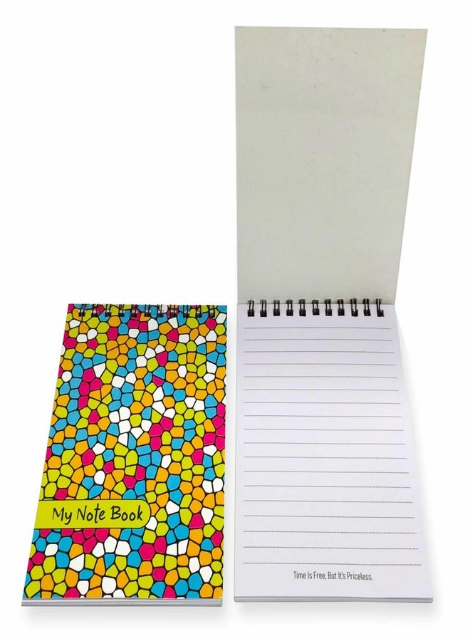 Omnipresent Pack Ruled Laminated Cover Corporate Office Notepad, 30 Pages, Set of 10 (Size: 5.8 x 4 inch) - Image 1