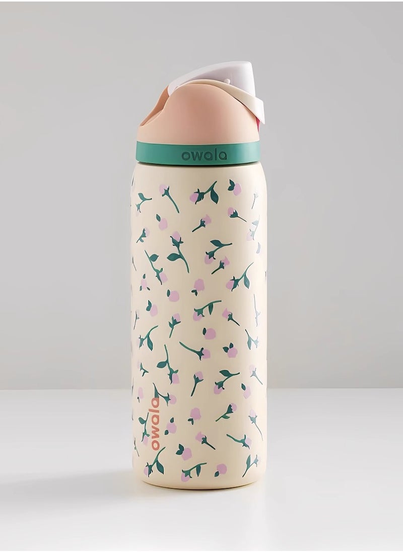 Owala - Owala FreeSip Insulated Stainless Steel Water Bottle with Straw for Sports and Travel, BPA-Free,32-Ounce - Image 1