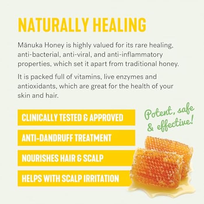 One Tree Hill Manuka 2n1 Conditioning Shampoo | Manuka Honey & Essential Oil Blend | 9 Fl Oz - Image 3