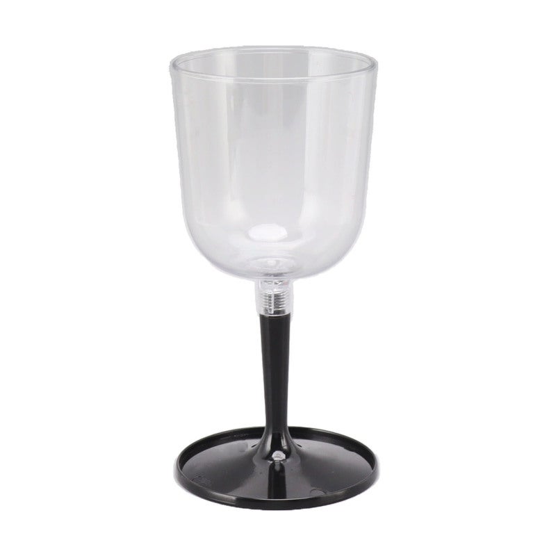 Collapsible Wine Glass: Black L Size, Beautiful And Elegant, Shatterproof Plastic Wine Glass - Keeps Drinks Cool, Comfortable Hand Feel, Portable Wine Glass For Outdoor Camping, Picnics, Pool, Beach, - Image 2
