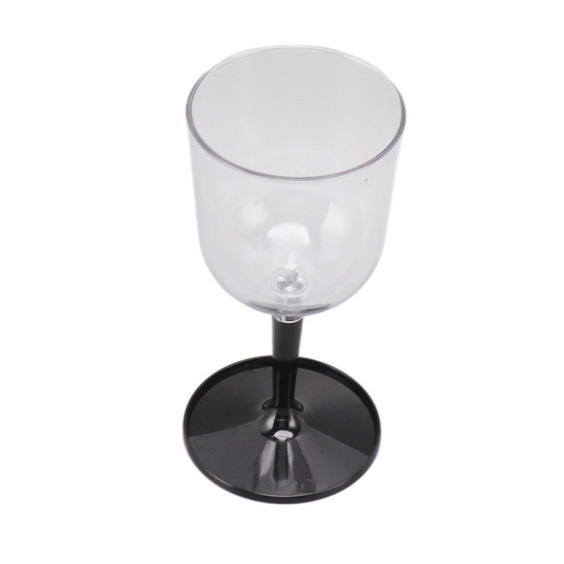 Collapsible Wine Glass: Black L Size, Beautiful And Elegant, Shatterproof Plastic Wine Glass - Keeps Drinks Cool, Comfortable Hand Feel, Portable Wine Glass For Outdoor Camping, Picnics, Pool, Beach, - Image 3