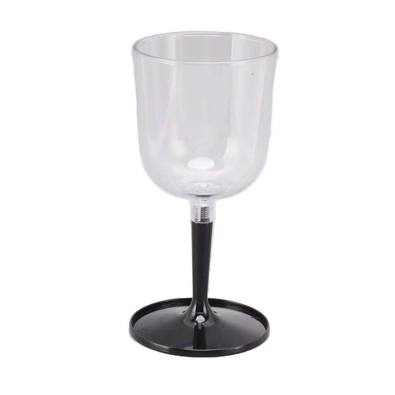 Collapsible Wine Glass: Black L Size, Beautiful And Elegant, Shatterproof Plastic Wine Glass - Keeps Drinks Cool, Comfortable Hand Feel, Portable Wine Glass For Outdoor Camping, Picnics, Pool, Beach, - Image 4