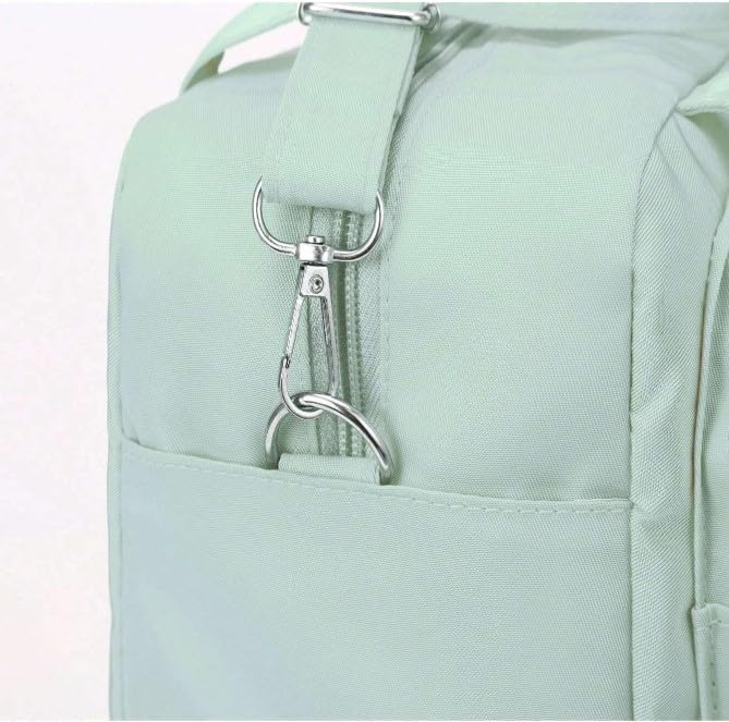 Winnies Diaper Bag Mummy Tote | Travel Nappy Tote for Baby Care | Multifunction Maternity Cross Body Bags with Zipper Closure Lightweight Hand-Carry Totes for Moms & Newborn Essentials (Green) - Image 5