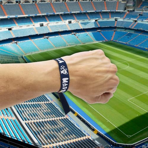 BDM - Pulsera Real Madrid Merengue de Tela Ajustable - Modelo 3 - Image 3