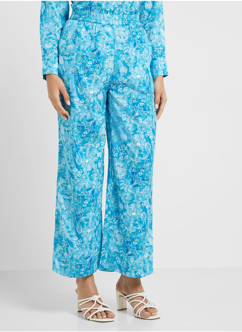 ELLA Printed Top & Pant Set