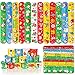 Max Fun 48pcs Christmas Slap Bracelets Party Favors Toys for Kids Xmas Party Favors Stocking Stuffers Christmas - Image 4