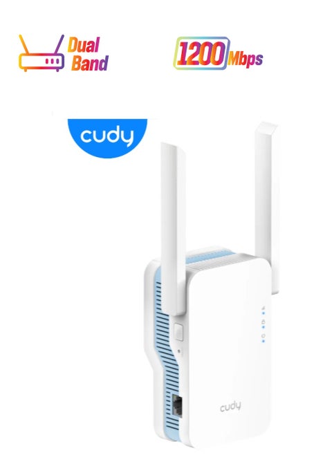 Cudi WiFi Extender AC1200