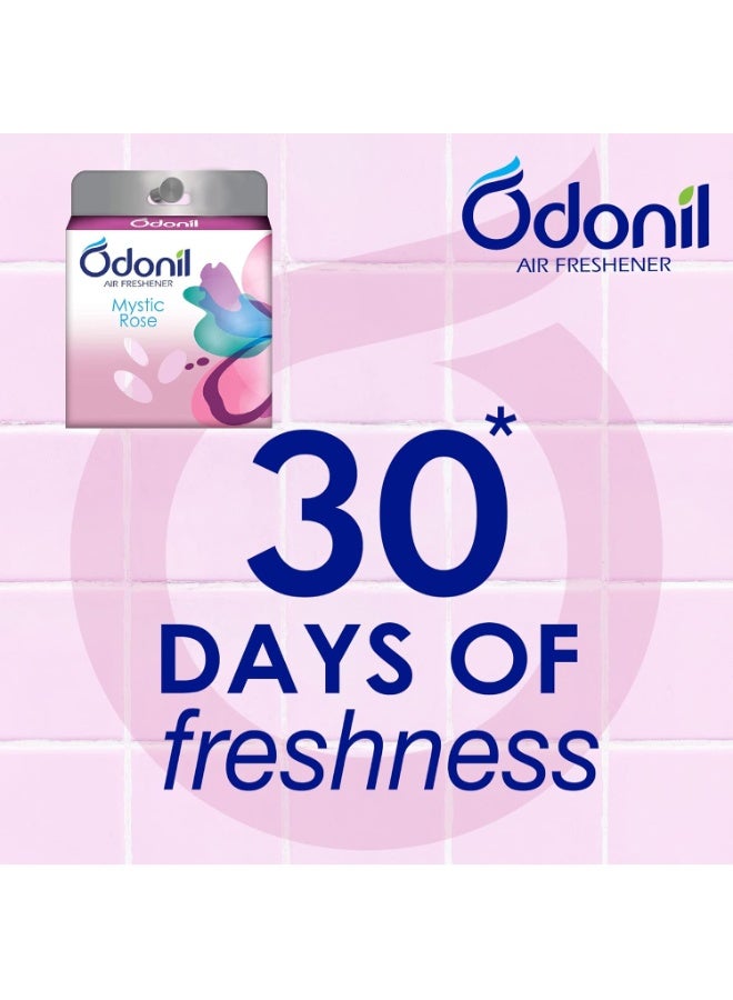 Odonil Bathroom Air Freshener Blocks Mixed Fragrances - 192g (48g*4) | Mixed Fragrances: Jamine, Lavender, Orchid, Rose| Long Lasting Fragrance - Image 2