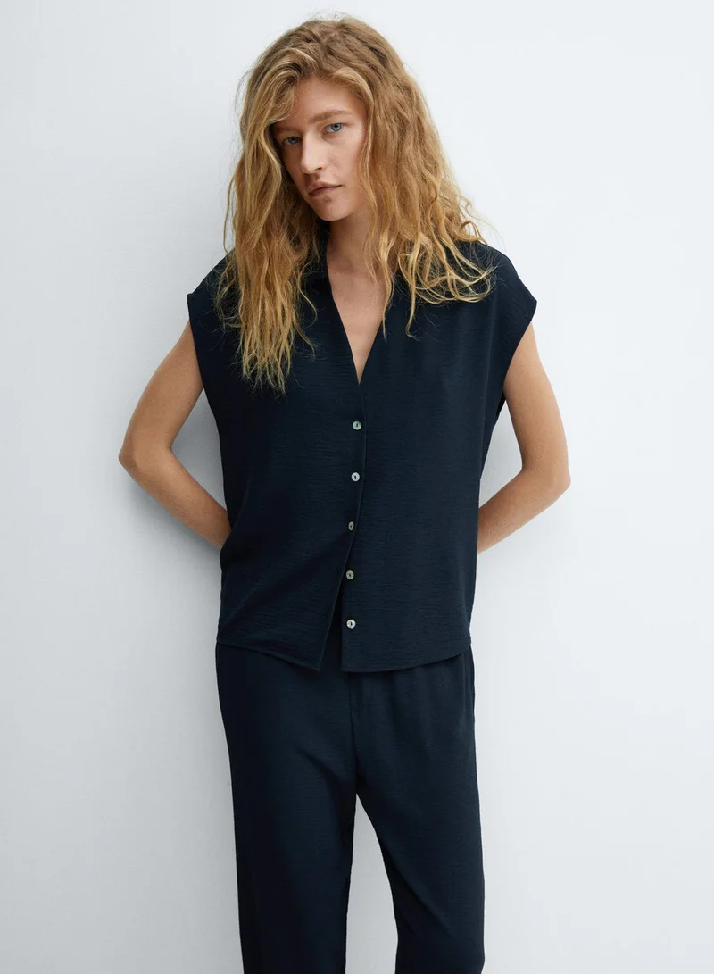 MANGO Button Down Shirt