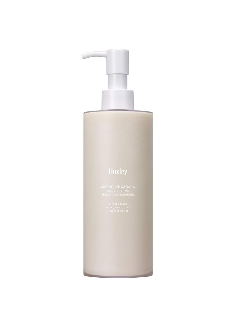 Huxley Huxley Secret of Sahara Body Lotion Moroccan Gardener 10.14 fl. oz. | Korean Hydrating Body Lotion | Light Moroccan Garden Fragrance 