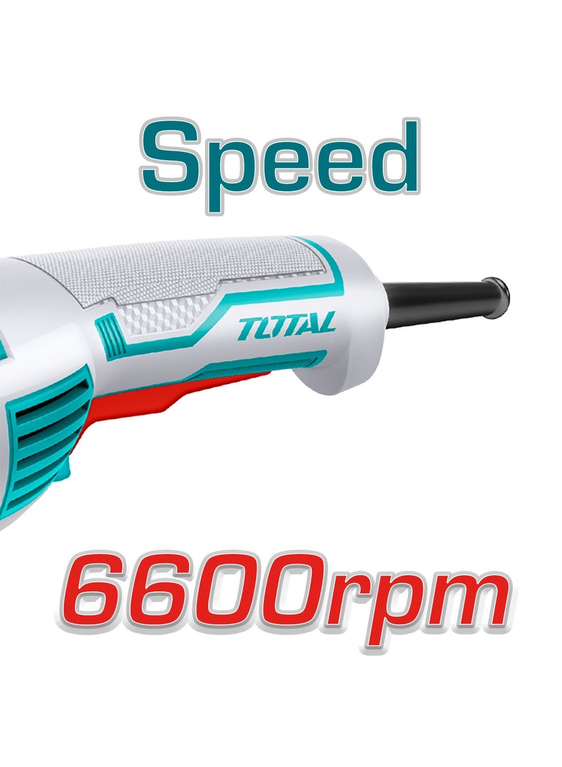 TOTAL Corded Electric Angle Grinder TG12223026 - Image 3