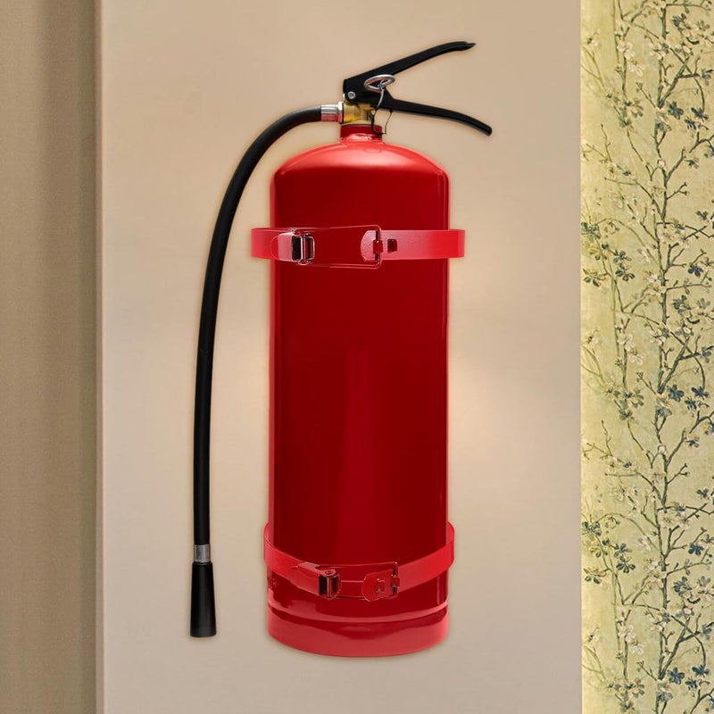 DOITOOL Heavy Duty Fire Extinguisher Bracket Wall Mount Compact Space-Saving Vehicle Holder for Car Truck Boat Office Warehouse Safety - Image 4