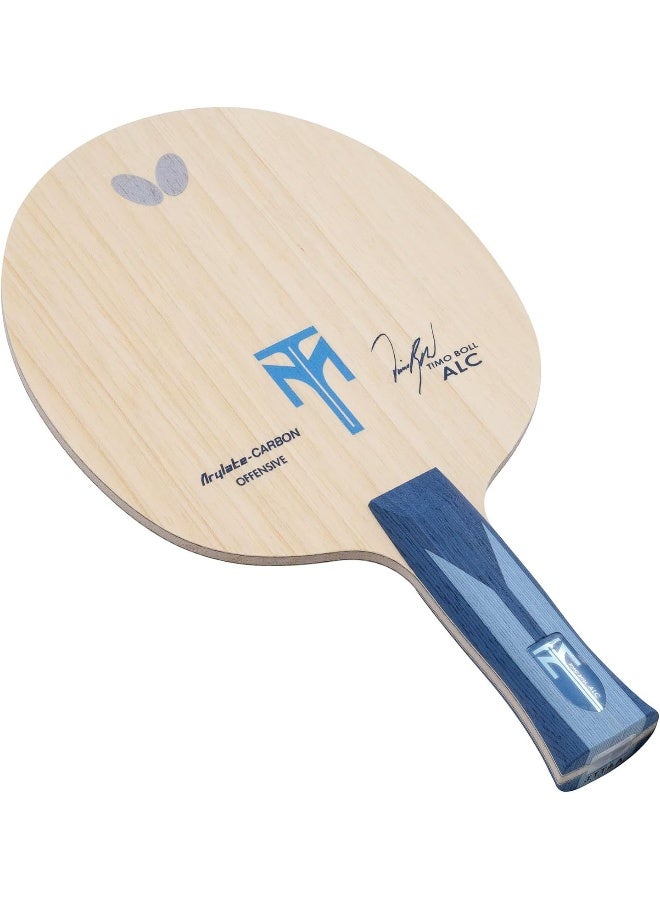 Butterfly Timo Boll ALC Table Tennis Blade - Arylate-Carbon Fiber Blade - Professional Butterfly Table Tennis Blade - Available in AN, FL, and ST handle styles - Made in Japan - Image 2