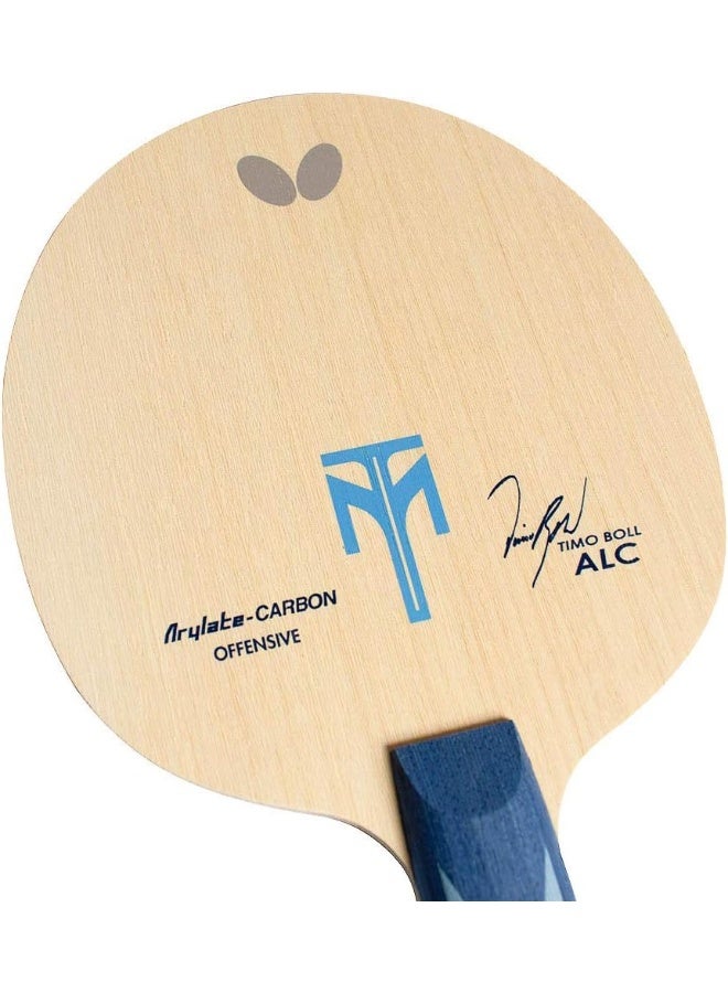 Butterfly Timo Boll ALC Table Tennis Blade - Arylate-Carbon Fiber Blade - Professional Butterfly Table Tennis Blade - Available in AN, FL, and ST handle styles - Made in Japan - Image 3