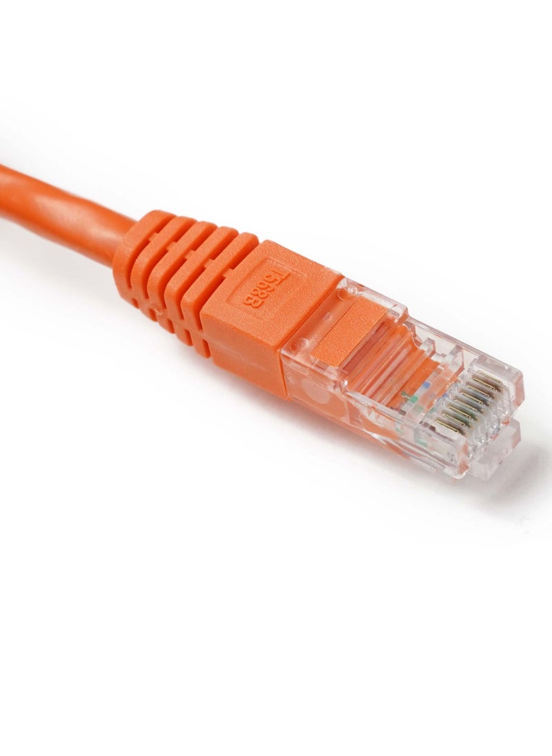 ASA CAT 6 Patch Cord Ethernet Cable 0.5 Meter Orange  - Image 3