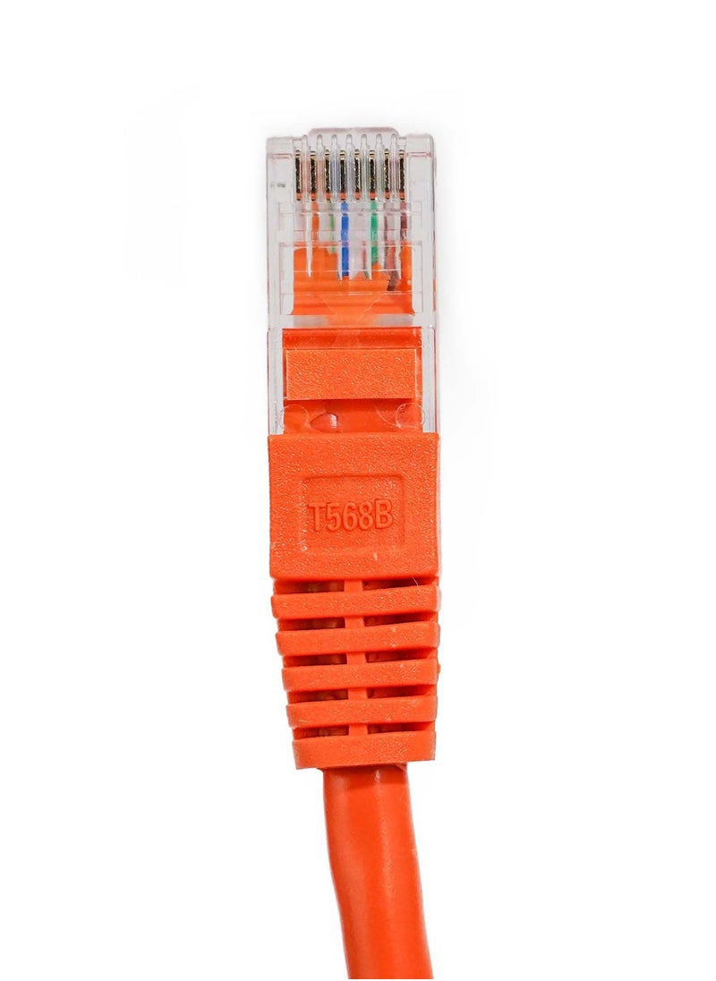 ASA CAT 6 Patch Cord Ethernet Cable 0.5 Meter Orange  - Image 5