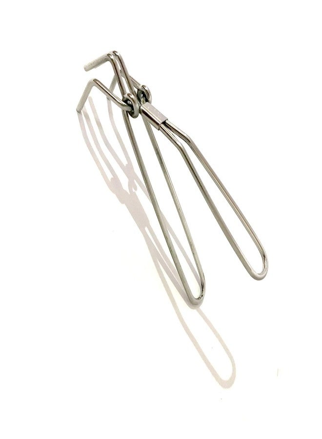 GD Kitchen Pakkad Stainless Steel Tong Food Serving Tongs Pakkad Stainless Steel Wire Tong Pakkad Tong Wire Tong Kitchen Tong Food Serving Tong Size 7 Inch - Image 4