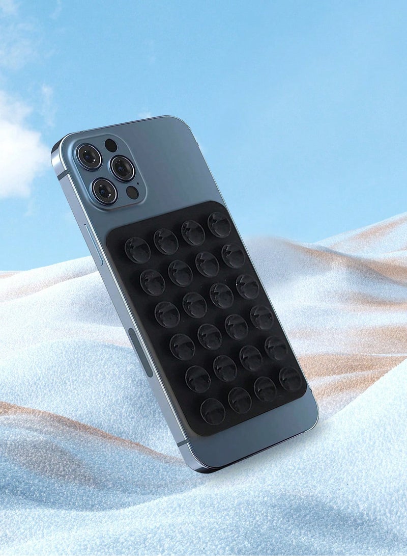 Digipace 2pcs Silicone Suction Cup Phone Holder, Strong Suction Cups, Suitable for Bathroom, Mirror, Hands-free, Selfie, Video - Image 4