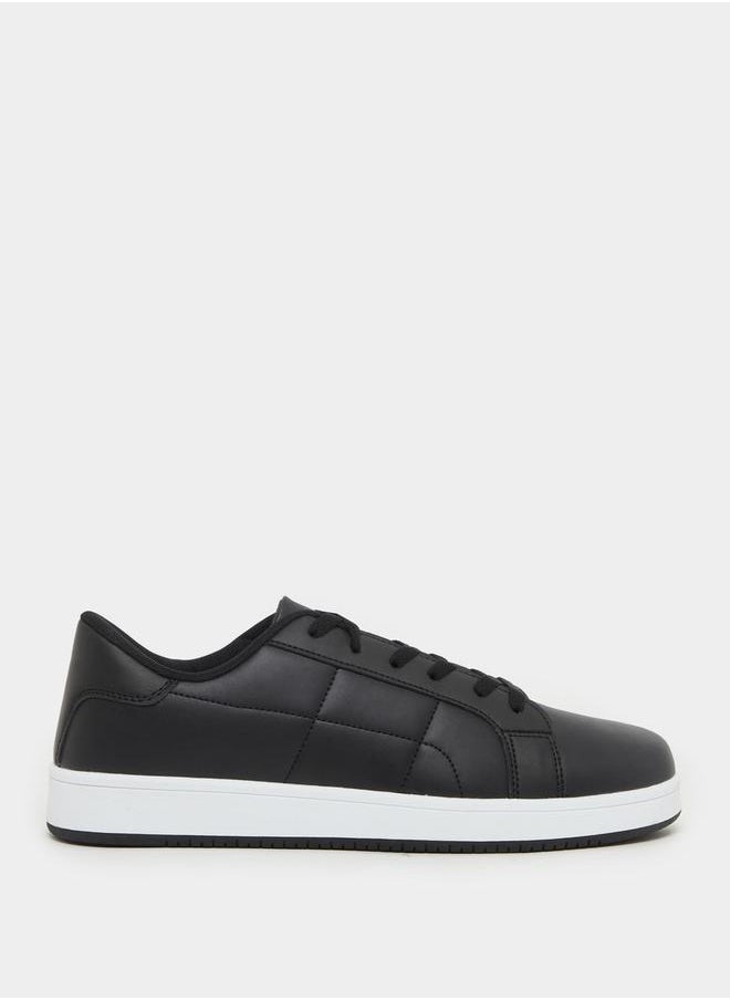 Styli Platform Sole Lightweight Lace Up Sneakers  - Image 1