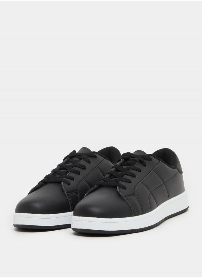 Styli Platform Sole Lightweight Lace Up Sneakers  - Image 2