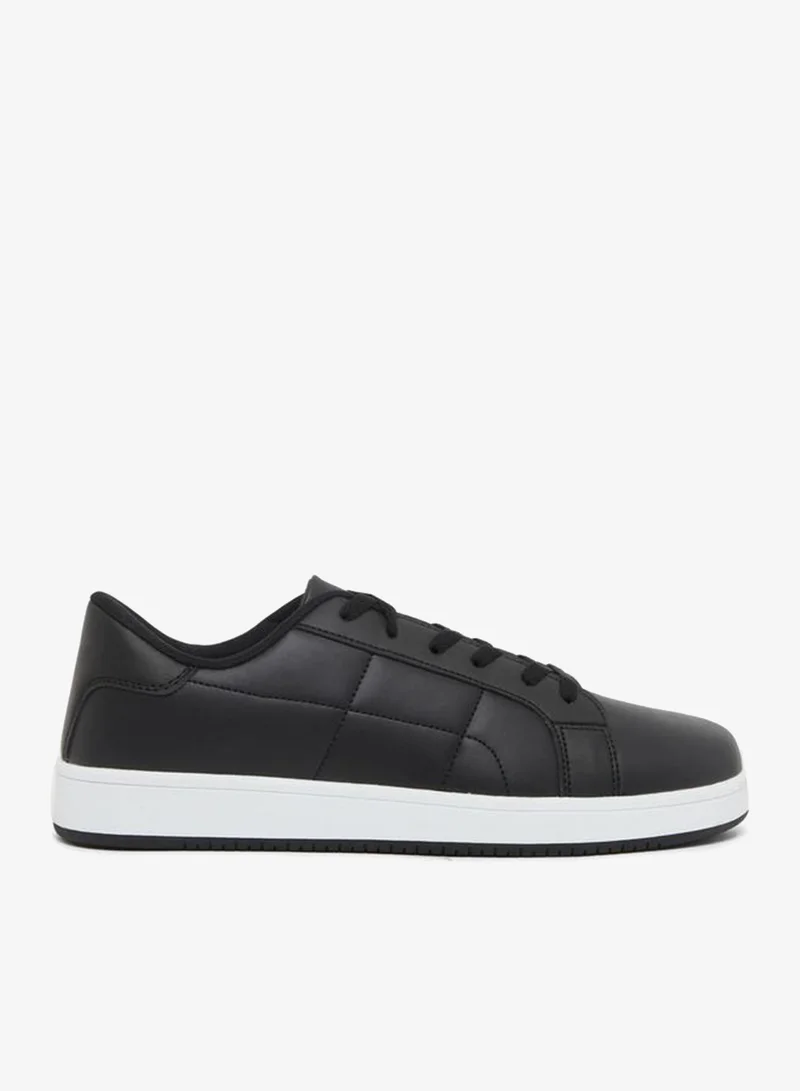 Platform Sole Lightweight Lace Up Sneakers