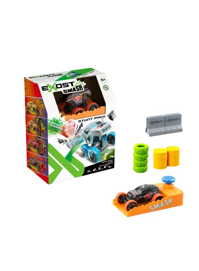 Exost Smash N Go Stunt Pack Asst. – Vehicle Playset Toy for Kids Ages 3+ - Image 1