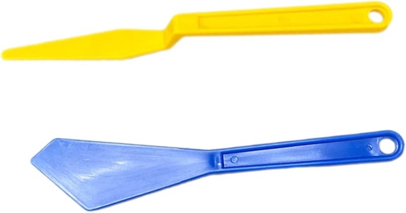 2pcs Long Handle Car Tint Tools Vinyl Wrap Squeegee Scraper for Window Film Application - Image 1