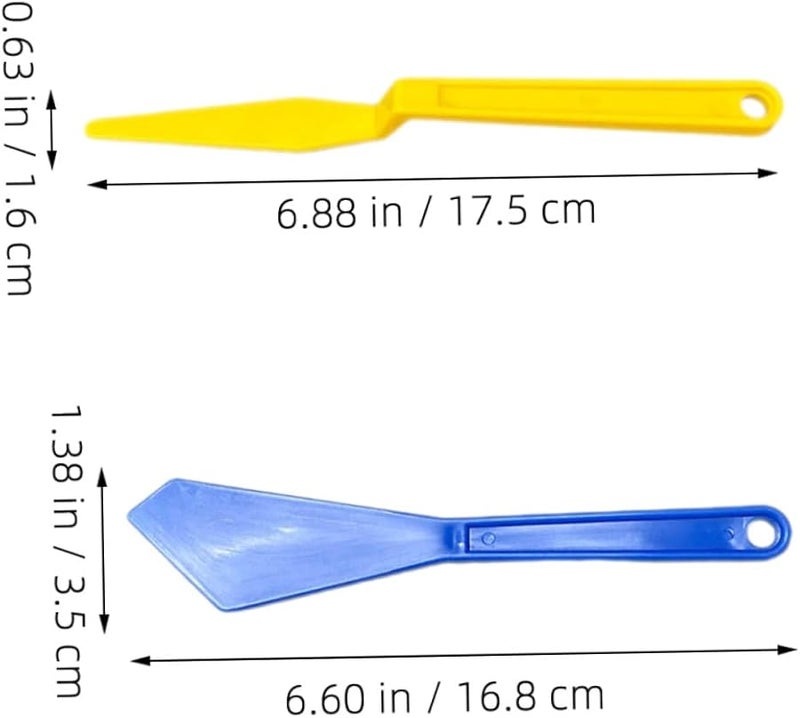 2pcs Long Handle Car Tint Tools Vinyl Wrap Squeegee Scraper for Window Film Application - Image 3