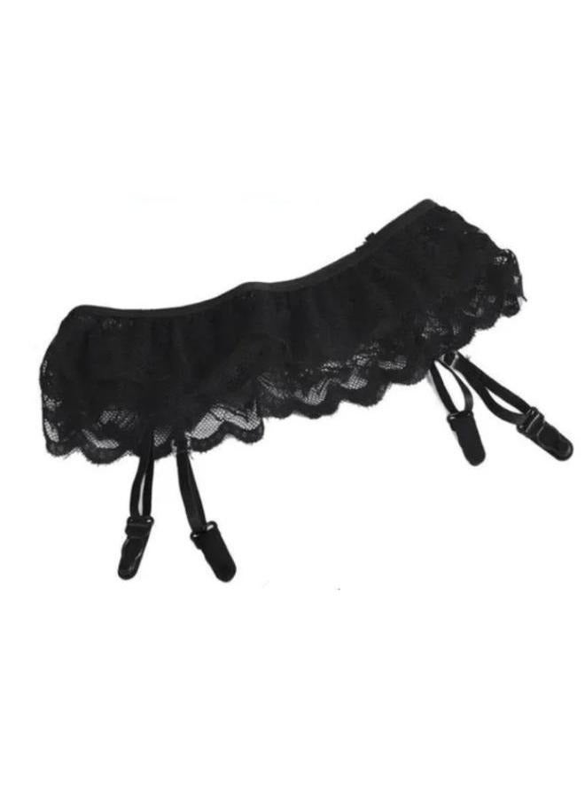 Thigh-High Lace Top Stockings Suspender Garter Belt NO: 48