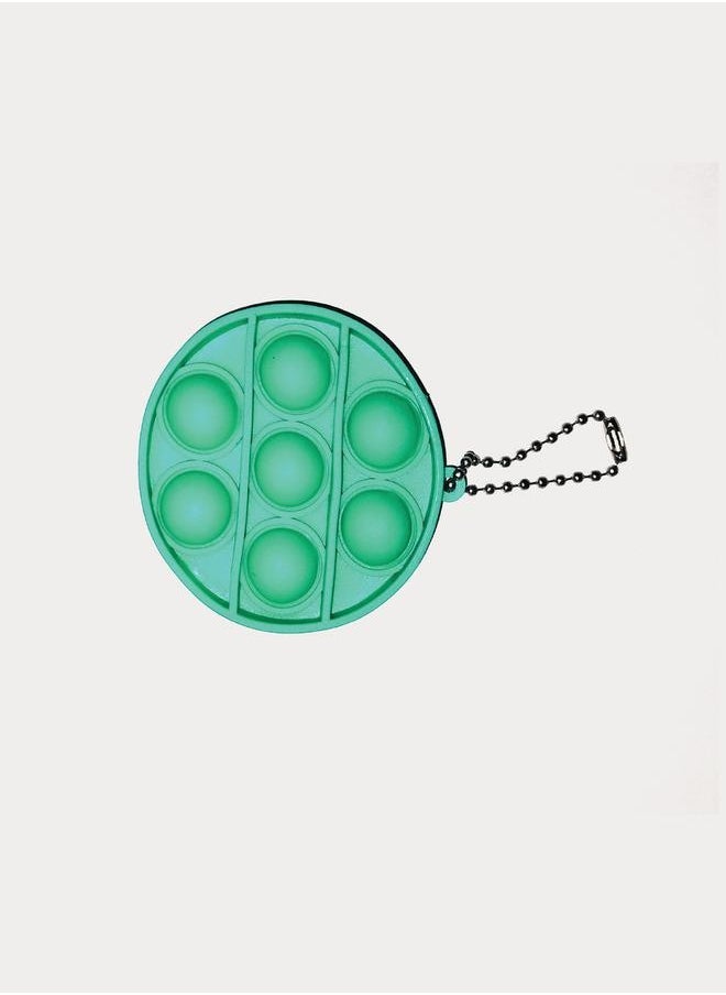 Generic Round Fidget Popper Keychain by Styli 