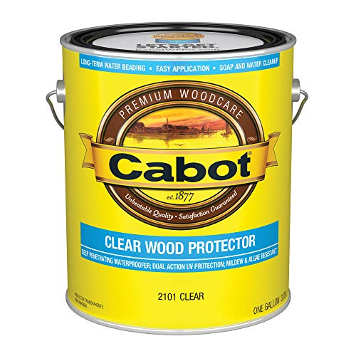 Cabot Clear Wood Protector, Clear, 1 Gallon - Image 1