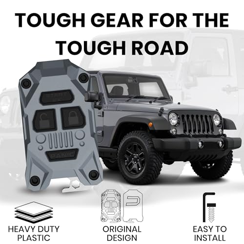 Dubbs Hardware Rugged Replacement Key Fob Shell for Jeep - Built-in Bottle Opener - High-Impact PC+ABS Housing - Made in USA - Also Fits Chrysler and Dodge Models 2005–2018 - Image 5